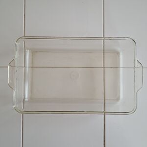 Vintage PYREX Clear 1.5 Quart Model #231 Casserole Dish 11.5"x6.5" x2" C-F